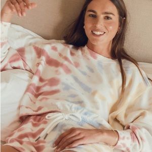 Z Supply Britton Tie Dye Pullover Sweatshi…